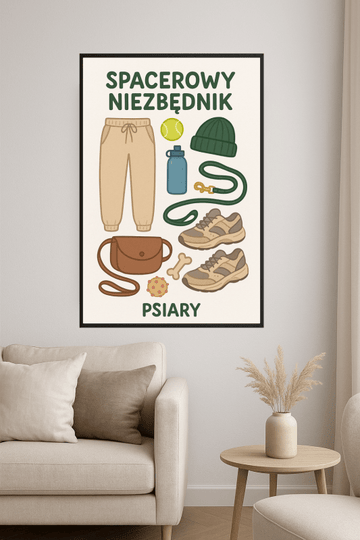 Ilustracja Niezbędników na Zewnątrz - CasaNookDecor