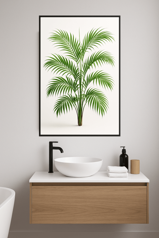 Ilustracja Palmy Areca - CasaNookDecor