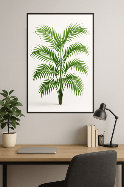 Ilustracja Palmy Areca - CasaNookDecor