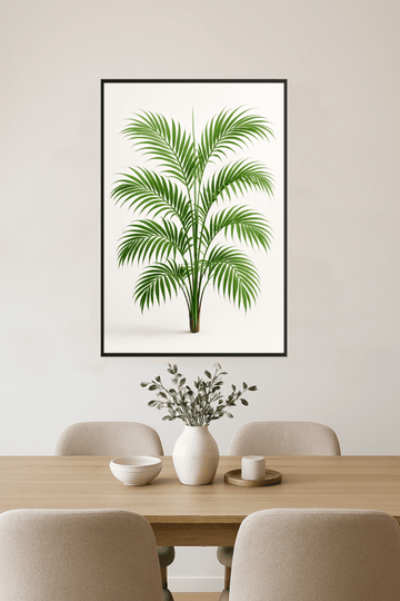 Ilustracja Palmy Areca - CasaNookDecor