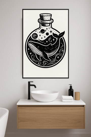 Ilustracja Włóczki W Butelce - CasaNookDecor