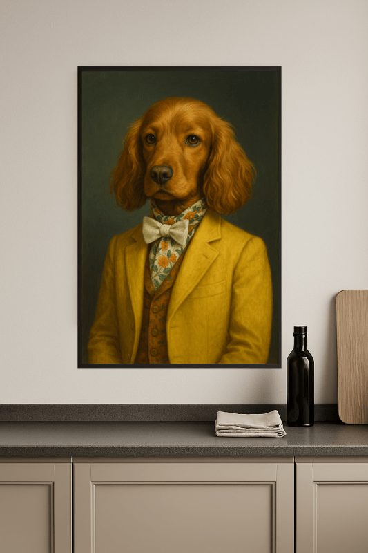 Kapryśny Portret Psa - CasaNookDecor
