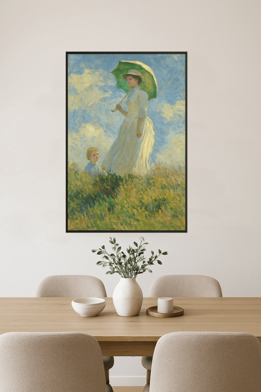 Kobieta Z Parasolą - CasaNookDecor