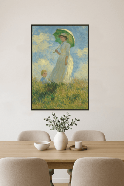Kobieta Z Parasolą - CasaNookDecor