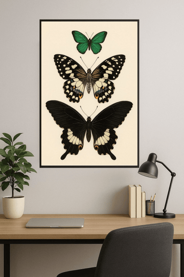 Kolekcja Pionowych Motyli - CasaNookDecor