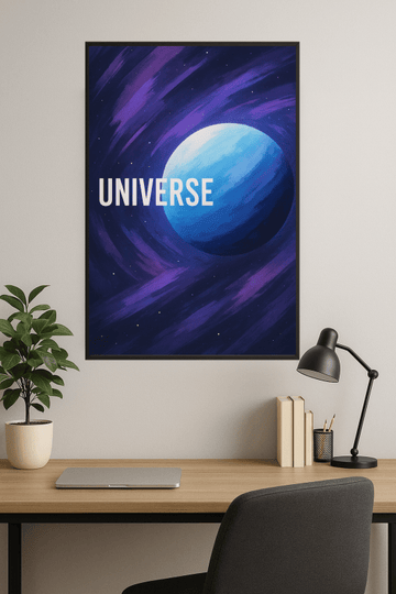 Kosmiczny Plakat Sztuki Wszechświata - CasaNookDecor