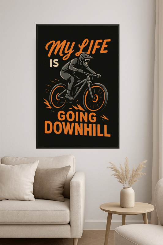 Koszulka Graficzna Rowerowa - CasaNookDecor