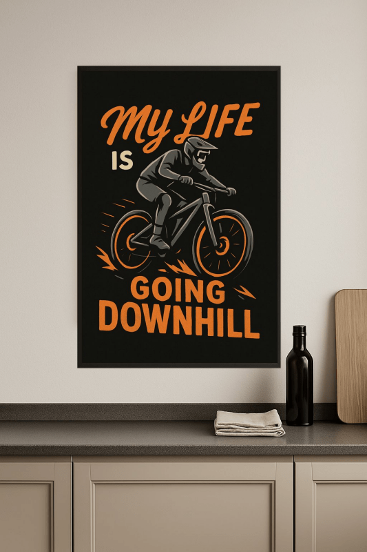 Koszulka Graficzna Rowerowa - CasaNookDecor