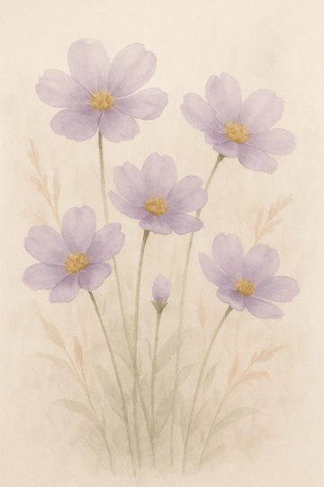 Kwiatowy Motyw Lawendy - CasaNookDecor