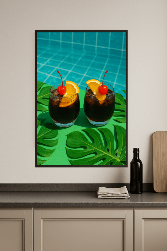 Letnie Napoję w Saint - Tropez - CasaNookDecor