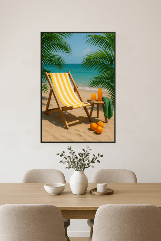 Leżak basenowy - CasaNookDecor