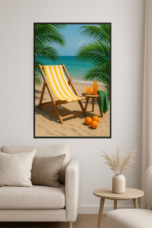 Leżak basenowy - CasaNookDecor