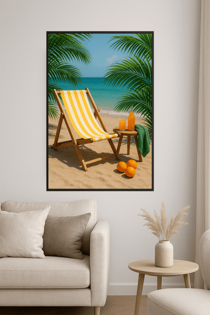 Leżak basenowy - CasaNookDecor