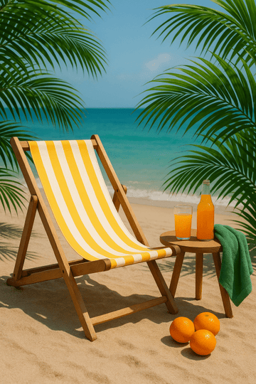 Leżak basenowy - CasaNookDecor