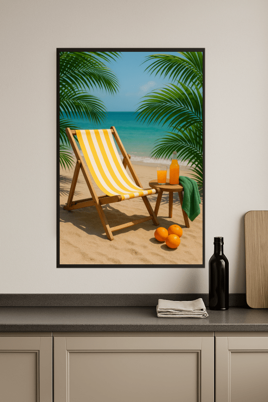 Leżak basenowy - CasaNookDecor