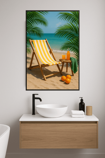 Leżak basenowy - CasaNookDecor