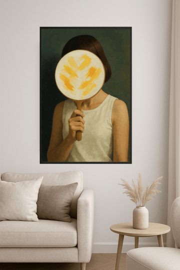 Lustro Abstrakcyjnej Sztuki - CasaNookDecor