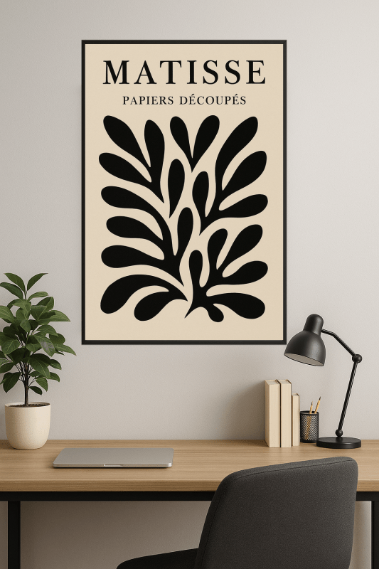 Matisse Papiers Découpés - Druk Sztuki - CasaNookDecor