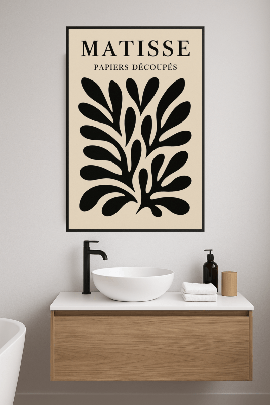 Matisse Papiers Découpés - Druk Sztuki - CasaNookDecor