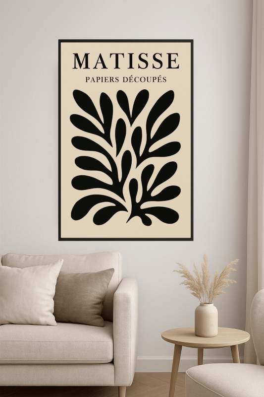 Matisse Papiers Découpés - Druk Sztuki - CasaNookDecor