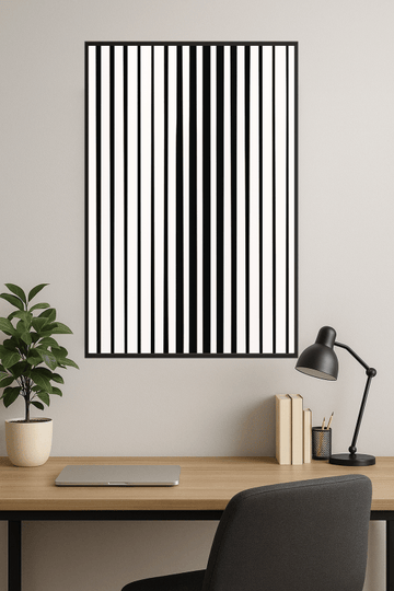 Minimalistyczna Sztuka Liniowa - CasaNookDecor