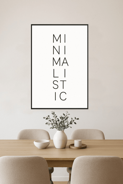 Minimalistyczna Sztuka Ścienna - CasaNookDecor