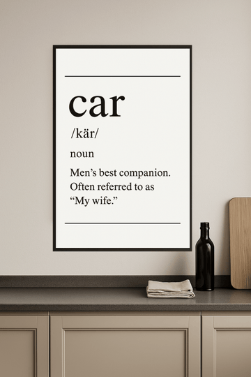 Minimalistyczny Druk Wi - CasaNookDecor