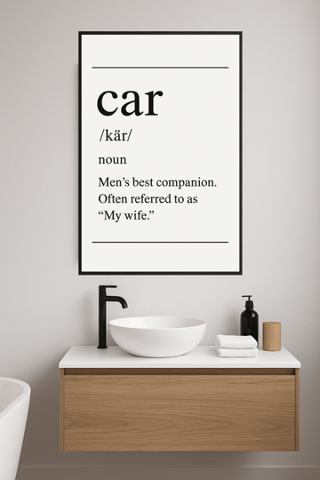 Minimalistyczny Druk Wi - CasaNookDecor