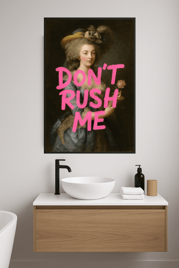 Nie Spiesz Się, Grafika Artystyczna - CasaNookDecor