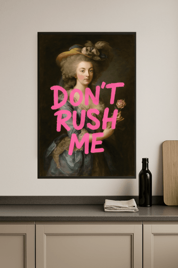 Nie Spiesz Się, Grafika Artystyczna - CasaNookDecor