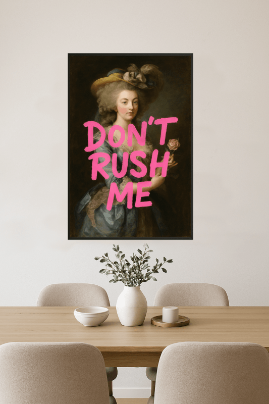 Nie Spiesz Się, Grafika Artystyczna - CasaNookDecor