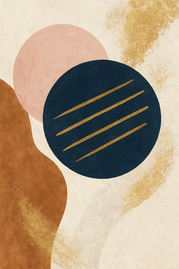 Nowoczesny Abstrakcyjny Druk Sztuki - CasaNookDecor