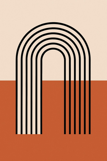 Nowoczesny Druk Sztuki Geometrii - CasaNookDecor