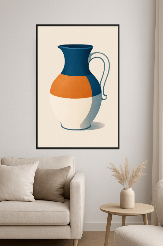 Nowoczesny Kolorowy Dzbanek - CasaNookDecor