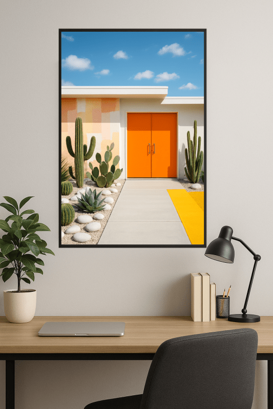 Nowoczesny Plakat Sztuki Domowej - CasaNookDecor
