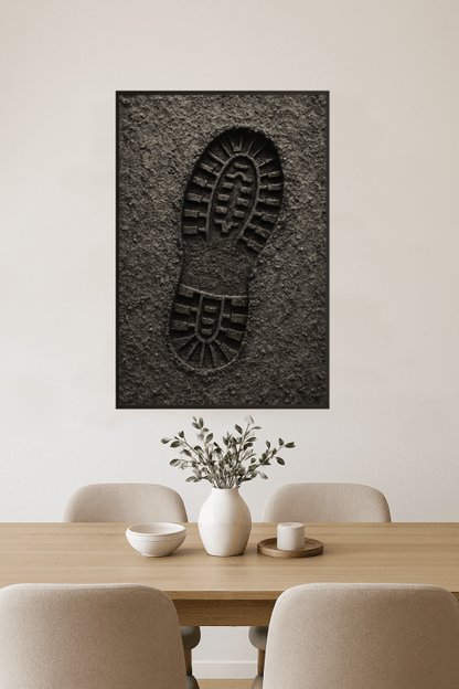 Odcisk Buta Blisko - CasaNookDecor