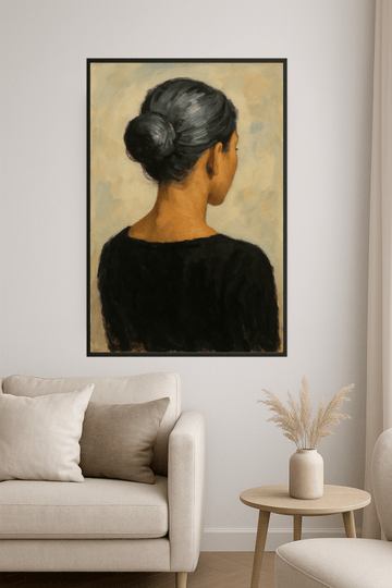 Portret Eleganckiej Kobiety - CasaNookDecor