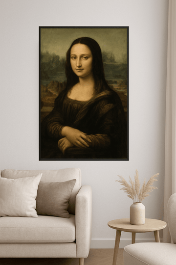 Portret Mona Lisy - CasaNookDecor