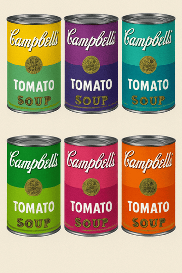 Puszki Zupy Pomidorowej Campbell's - CasaNookDecor