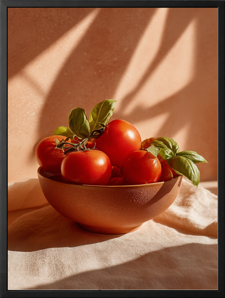 Pomidory Italiano — zestaw 3 plakatów do kuchni – plakat na ścianę