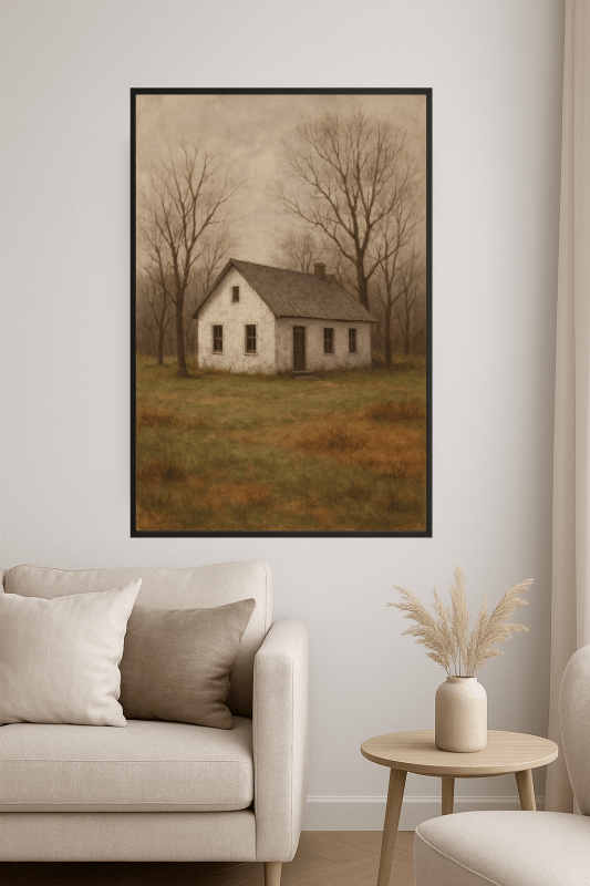 Rustykalna Sztuka Białego Domu - CasaNookDecor