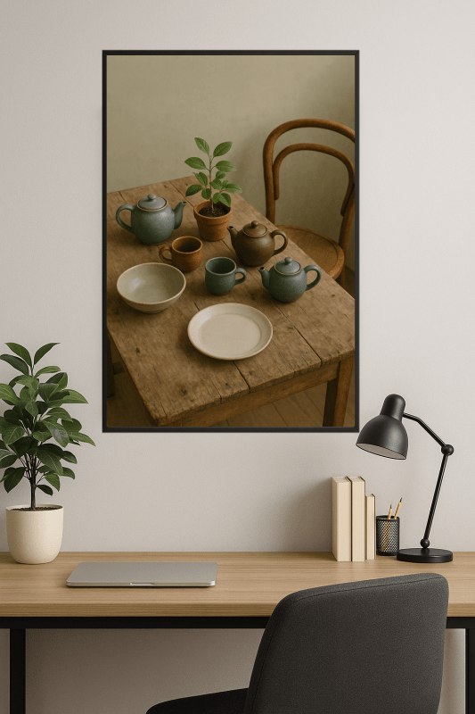 Rustykalna zastawa stołowa - CasaNookDecor