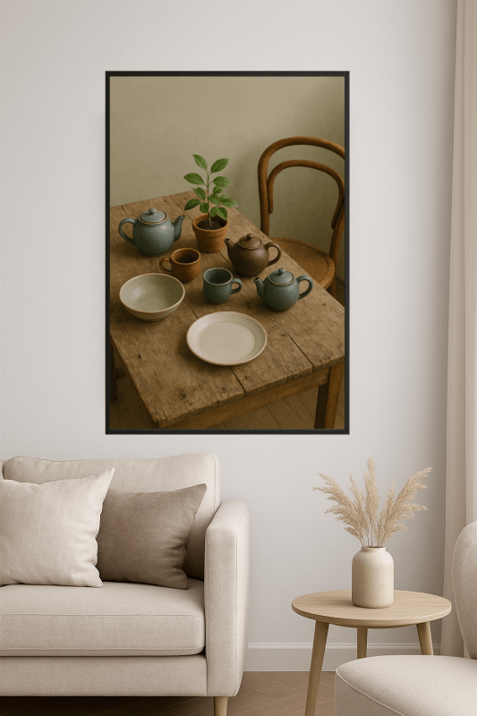 Rustykalna zastawa stołowa - CasaNookDecor