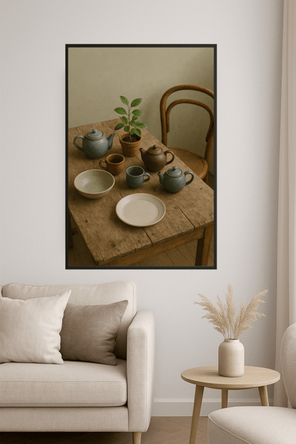 Rustykalna zastawa stołowa - CasaNookDecor