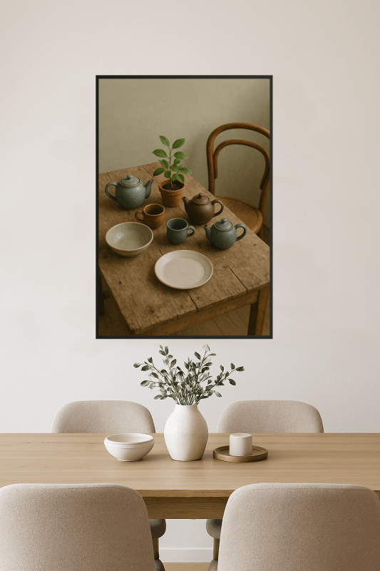 Rustykalna zastawa stołowa - CasaNookDecor