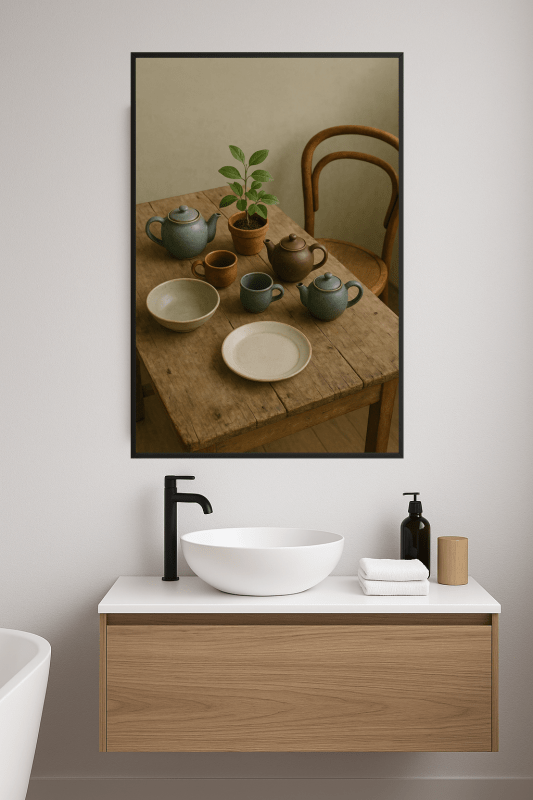 Rustykalna zastawa stołowa - CasaNookDecor