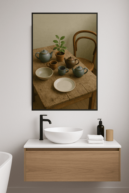 Rustykalna zastawa stołowa - CasaNookDecor