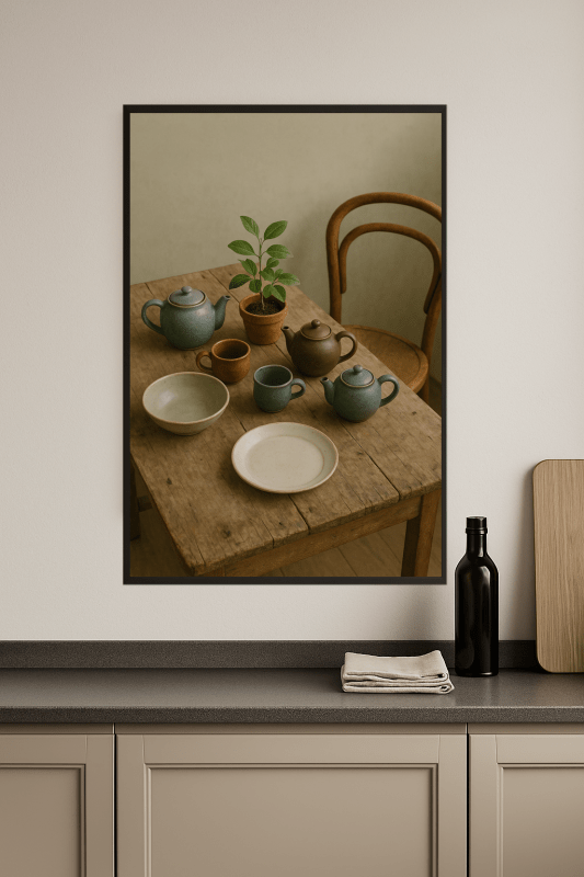 Rustykalna zastawa stołowa - CasaNookDecor
