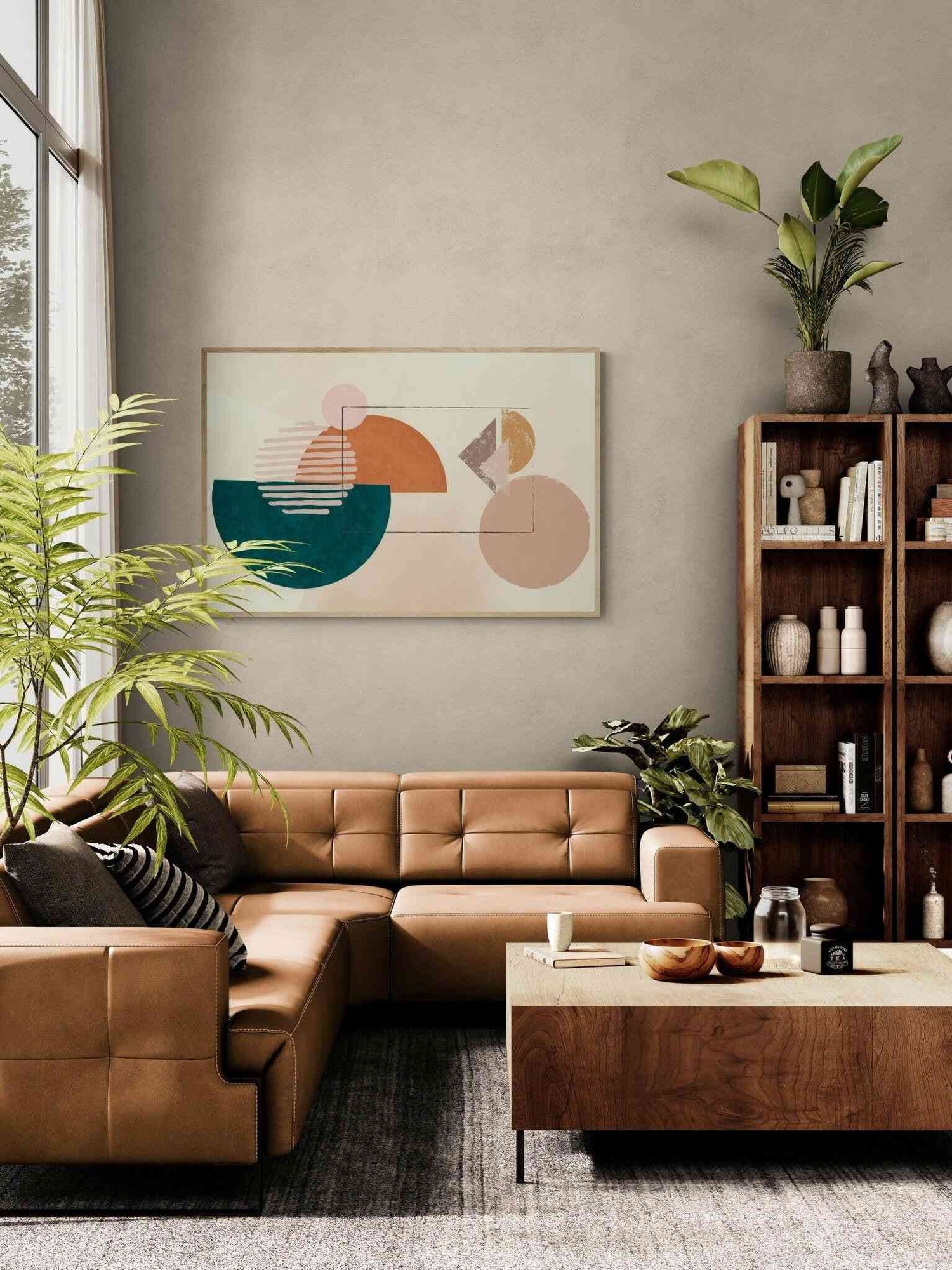 Plakat słońce Boho - cyfrowy obraz ze słońcem