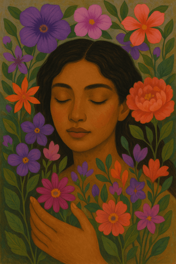 Serenada Kwiatowego Uścisku - CasaNookDecor